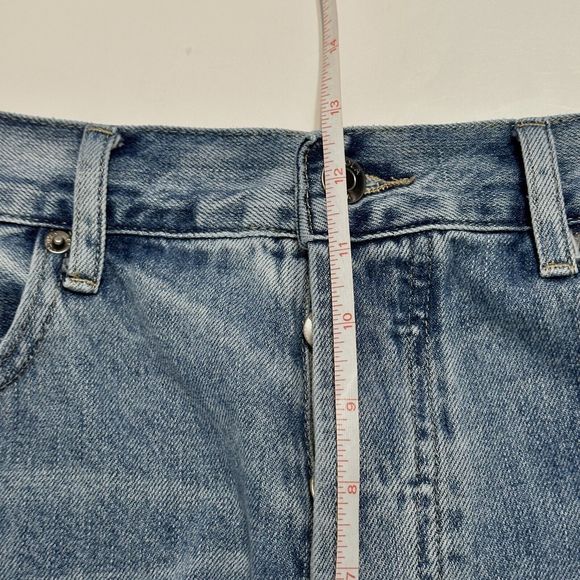 Pistola Cassie High Waist Ripped Crop Straight Leg Jeans In Los Feliz  Size 30 - Picture 10 of 16